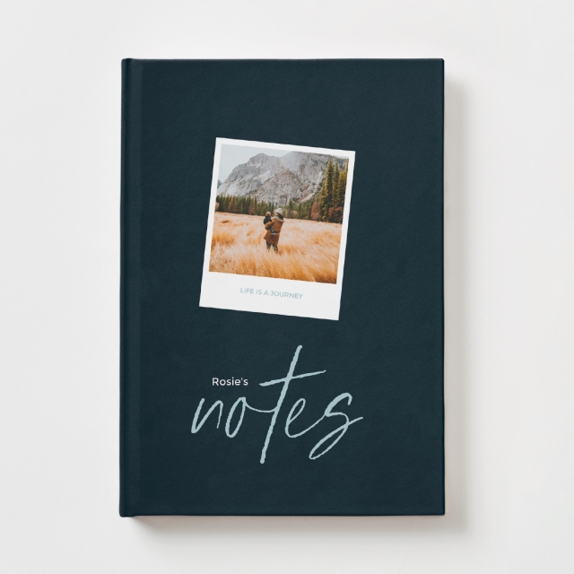 Retro Print Notebook