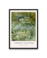 Van Gogh - River Bank in Springtime Poster