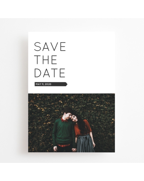 Classic Save The Date Card