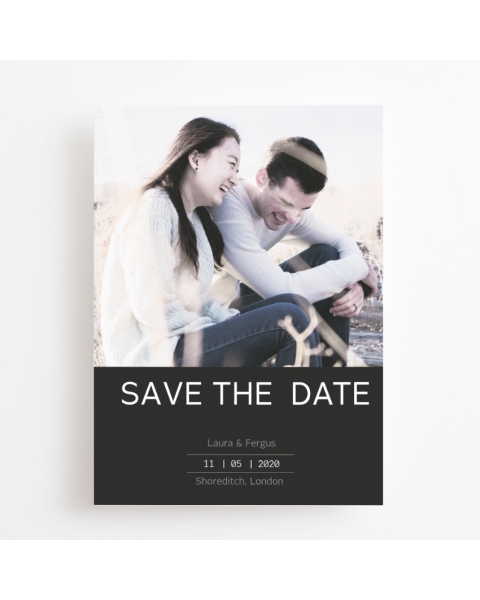 Colour Save The Date Card