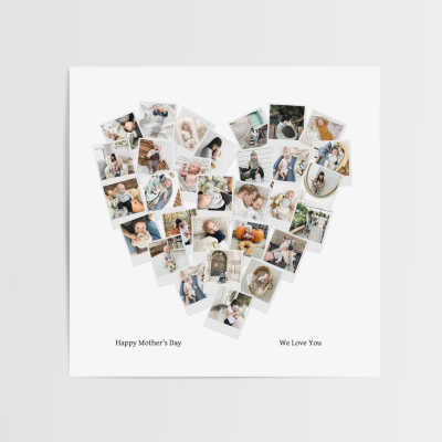 Heart Collage Poster