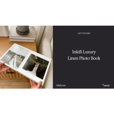 Luxury Linen Photo Book Credit