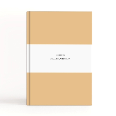 Memo Yellow Personalised Notebook