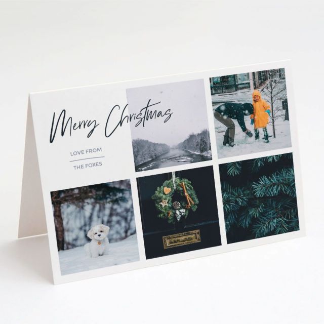 A Christmas Montage Landscape