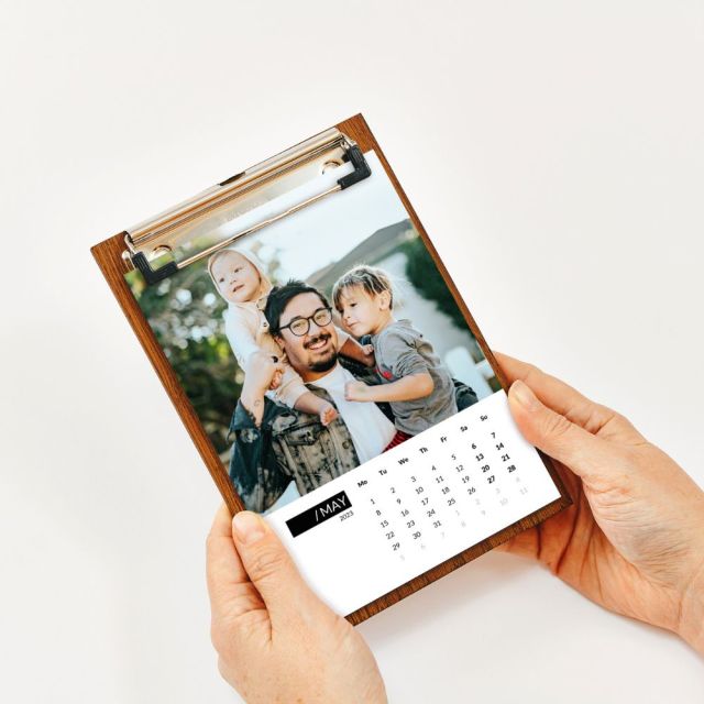 Walnut Photo Calendar
