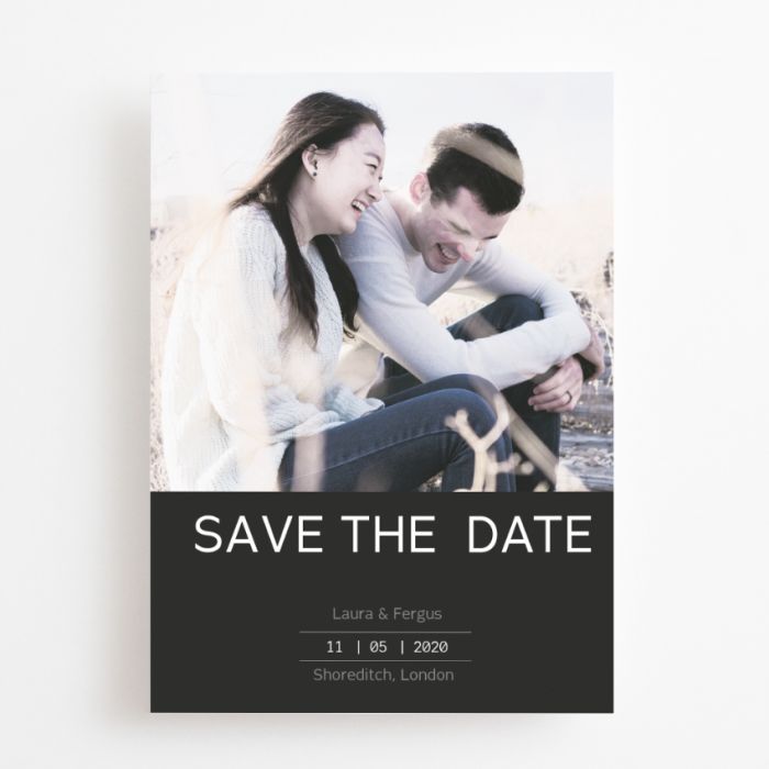 Colour Save The Date Card
