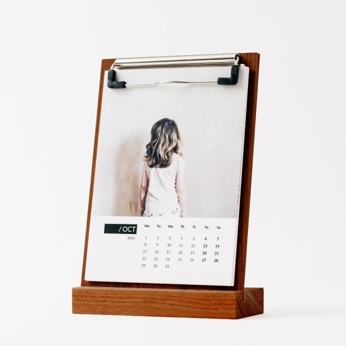 Walnut Photo Calendar