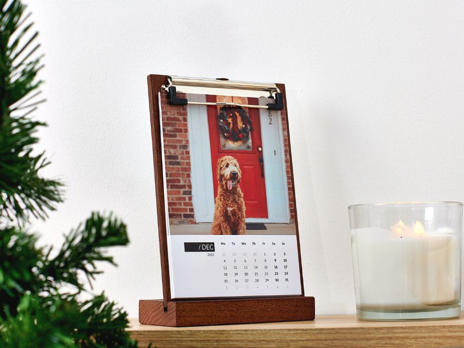 Walnut Photo Calendar